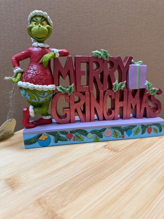 Figurine Grinch Merry Grinchmas – Jim Shore Enesco Officielle - photo numéro 3