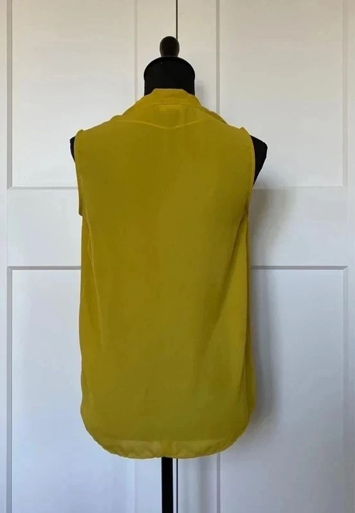 Top jaune moutarde taille XS - photo numéro 2