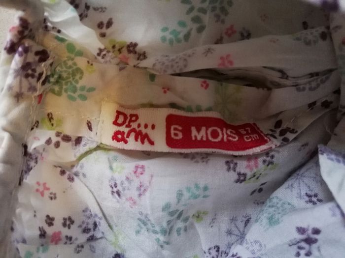 Blouse tunique dpam 6 mois - photo numéro 3