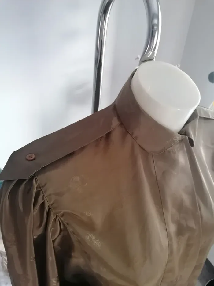 Chemise Inconnu (kaki), L / 40 / 12 - photo numéro 2