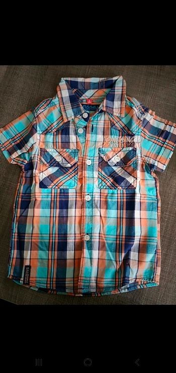 Chemise Tissaia 4 ans