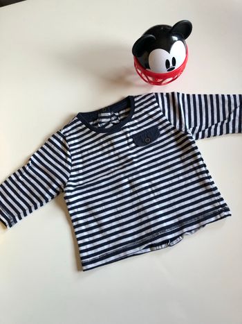 Pull rayé bébé garçon