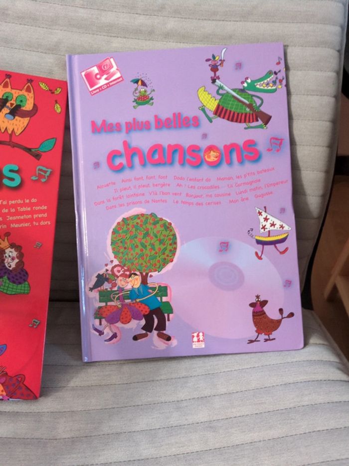 Lot 2 livres Mes plus belles chansons - photo numéro 5