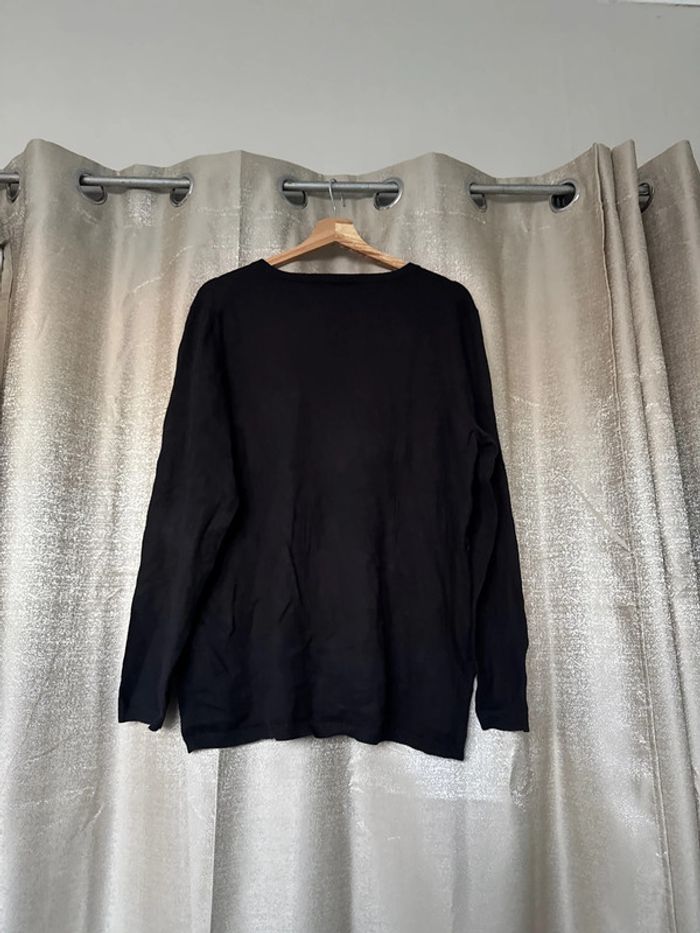 Pull col V Tommy Hilfiger homme – noir – Taille XXL – Très bon état - photo numéro 7