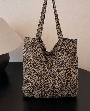 Sac fourre tout léopard