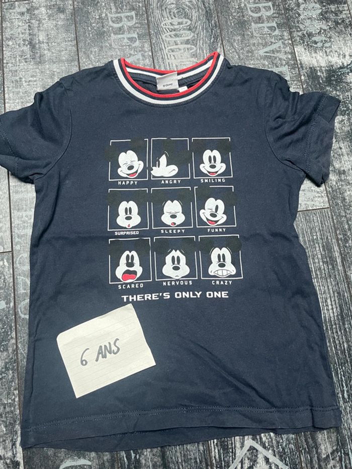 T shirt mickey 6 ans