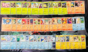 Lot de cartes 164 Pokémon Holos et Normales – Série Etincelles Déferlantes (SSP)