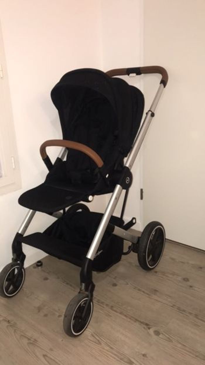 Poussette balios S + nacelle Cot S + habillage pluie - photo numéro 2