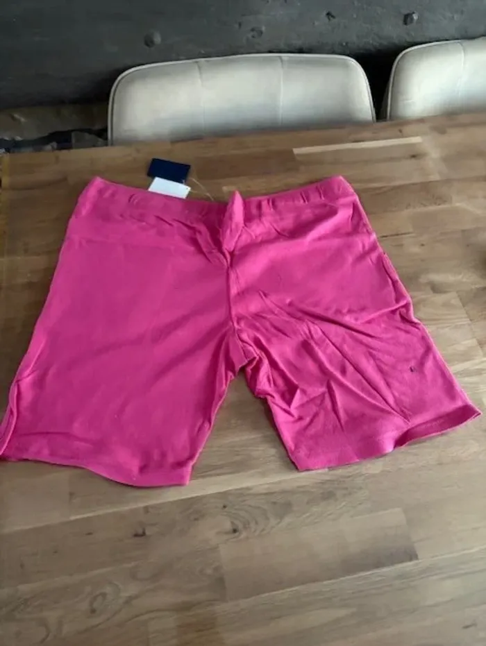 short en coton rose taille xl - photo numéro 2