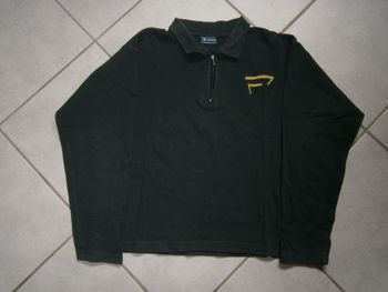 Polo ML vert kaki 14 ans