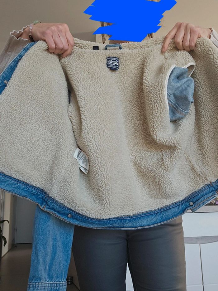 Veste jean Superdry taille M - photo numéro 4
