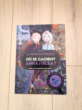 Livre Cherche et trouve La reine des neiges 2