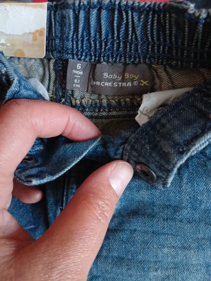 Lots de 3 jeans taille 6 mois - photo numéro 10