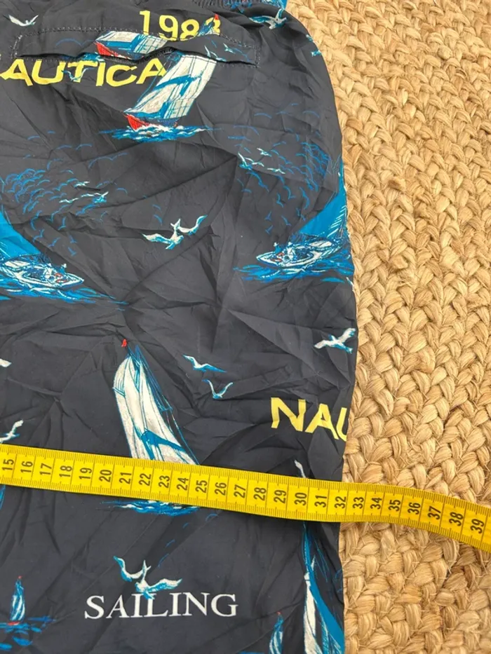 Short de Bain Nautica Marine Homme L | Très Bon État | Style Classique | BS1986 - photo numéro 5