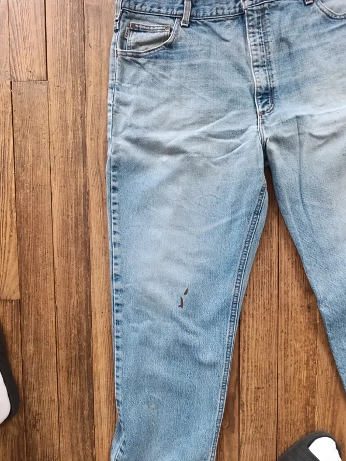 Pantalon jean Carhartt workwear Carpenter flame résistant W42 - photo numéro 6