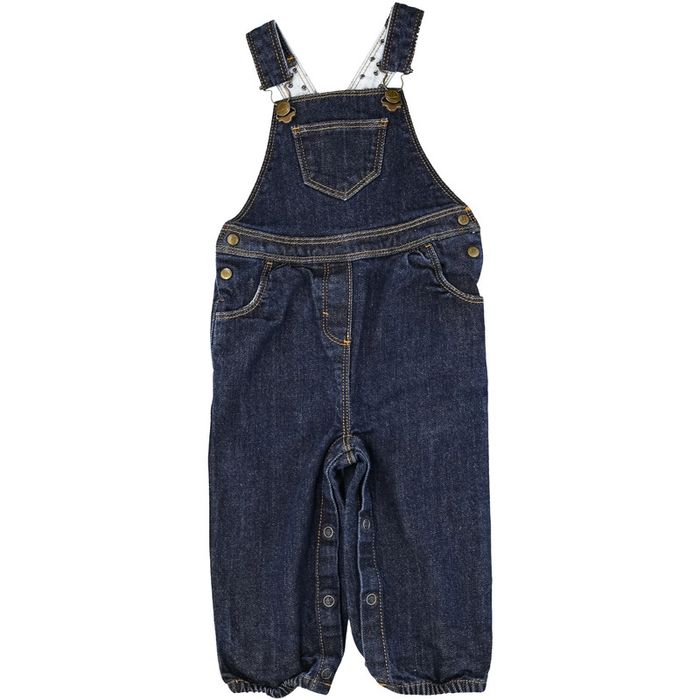 Salopette 6 mois en jean Petit Bateau - photo numéro 2
