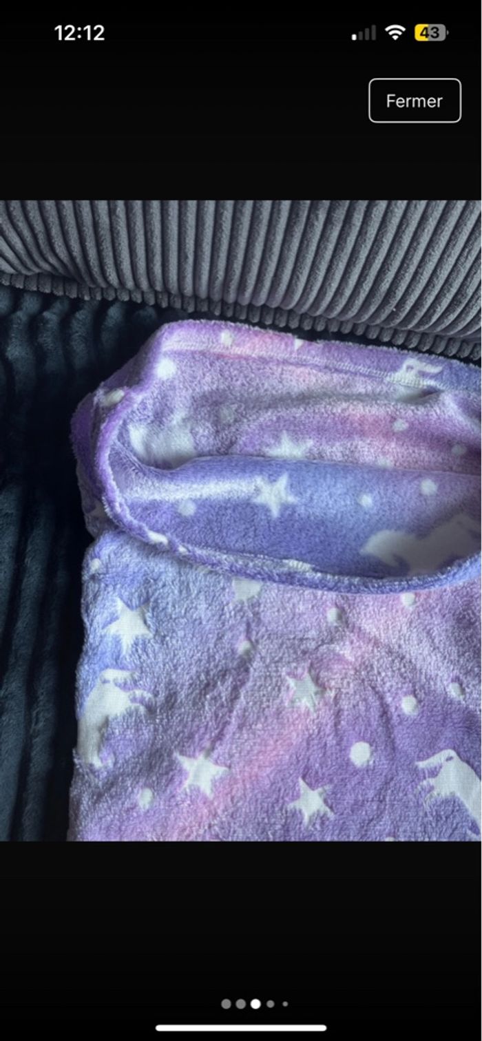 Plaid queue de sirène enfant - photo numéro 4