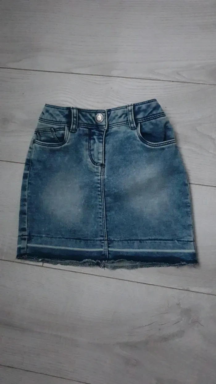 Jupe en jean orchestra 7 ans