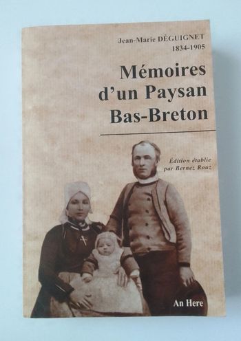 J-M. Déguignet Mémoires d'un Paysan Bas-Breton
