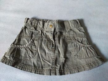 Jupe fille kaki – 92 cm