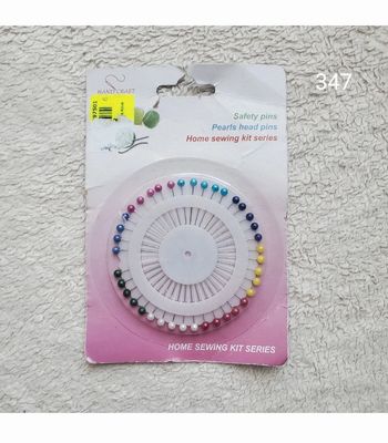 Lot d'epingles à nourice neufs dans la boîte d'origine