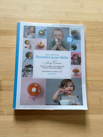 Mon livre de recettes pour bébé
