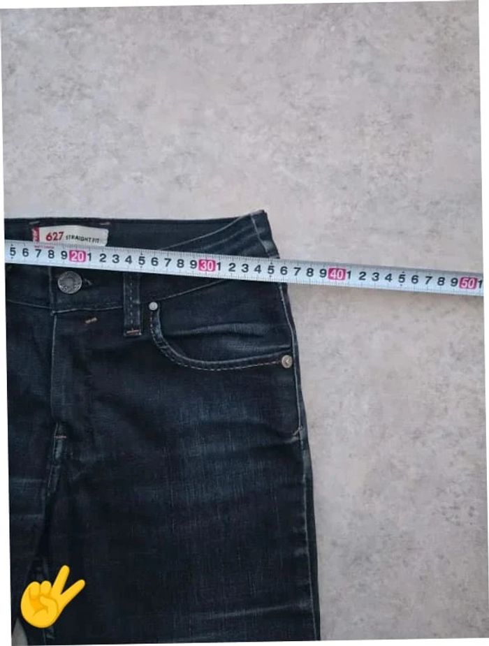 Short Levi's 627 W26 FR36 Bleu marine Femme Women #SHO009B - photo numéro 4