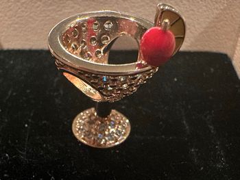 Charm Pandora Cocktail / Margarita – Argent 925 plaqué or rose – S925 