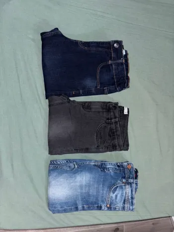 Lot 3 jeans skinny garçon