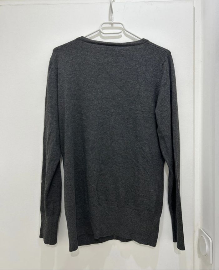 Gilet Camaïeu gris foncé taille L - photo numéro 5