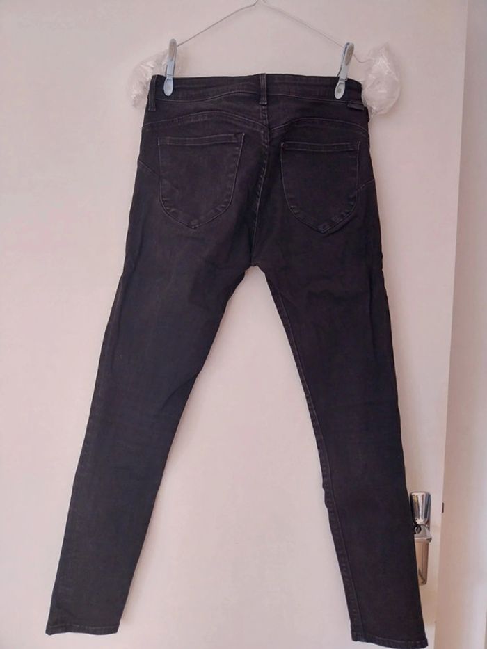 Jeans noir h&m slim - photo numéro 3