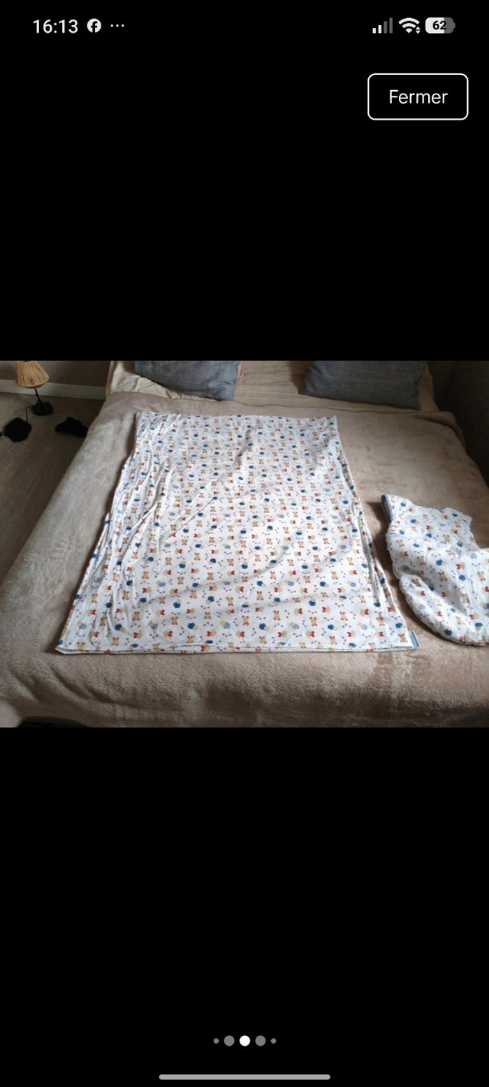 Housse de lit et - photo numéro 3