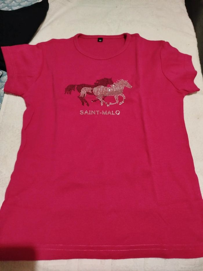 Lots de 2 thee shirts fille