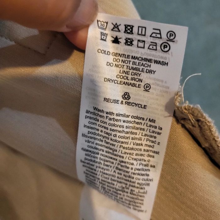Veste / Surchemise en Velours Côtelé - Beige / Crème 🧥 Marque Pieces - Taille M - photo numéro 11