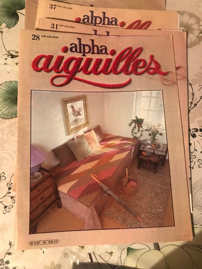 30 revues Alpha aiguilles, couture, crochet - photo numéro 4