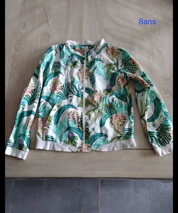 Gilet zippé  fille