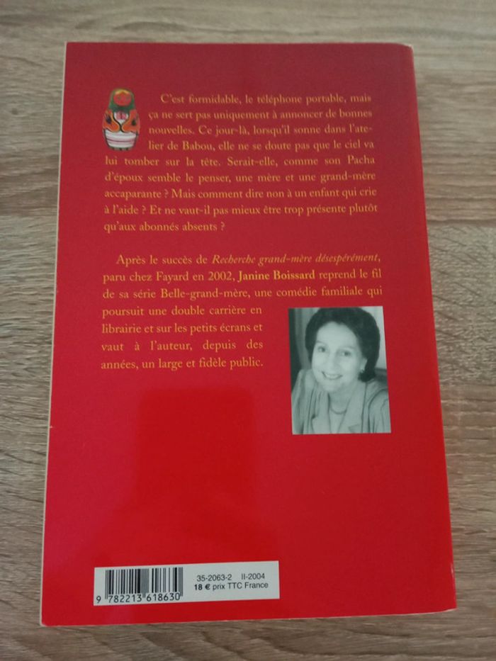 Janine Boissard 🔹 Allô, Babou viens vite On a besoin de toi - photo numéro 2