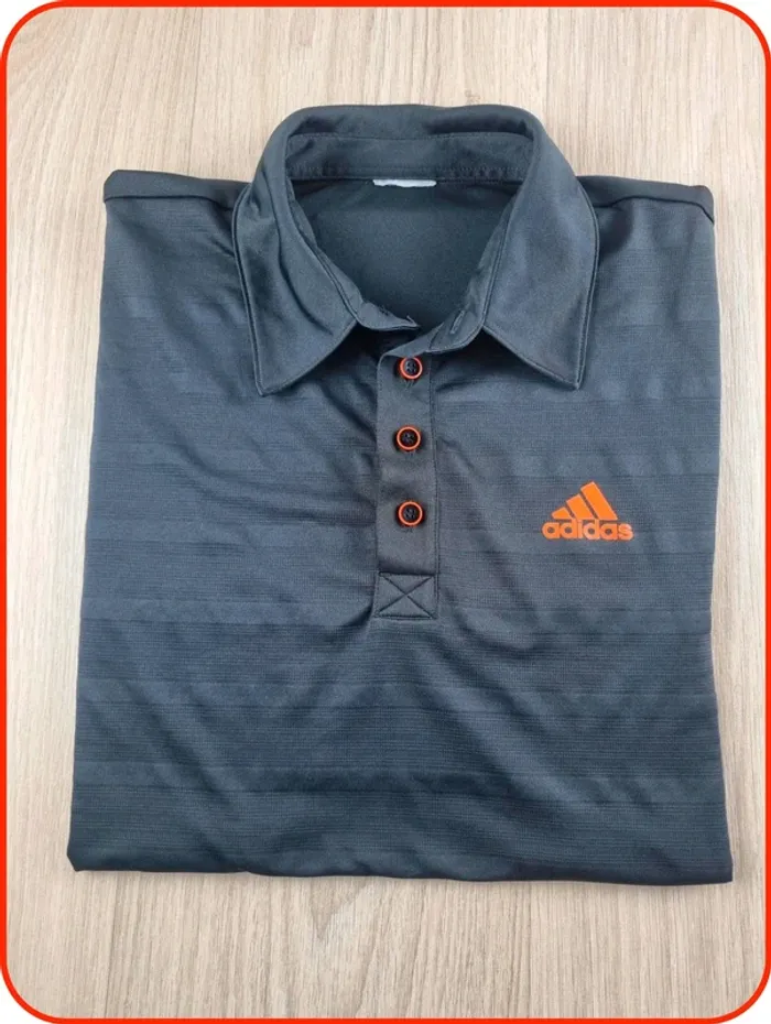 Polo adidas noir Homme Taille S