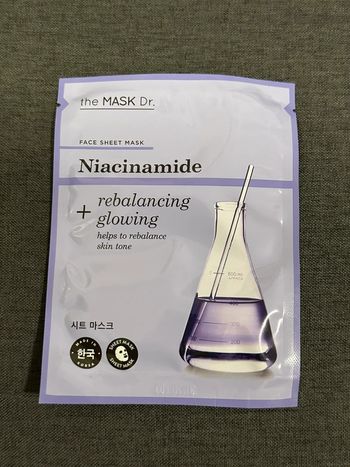Masque Visage en Tissu Niacinamide Neuf