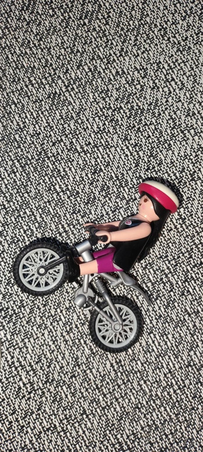 cycliste playmobil