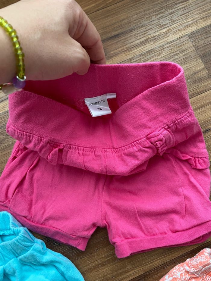 Lot shorts fille - photo numéro 4