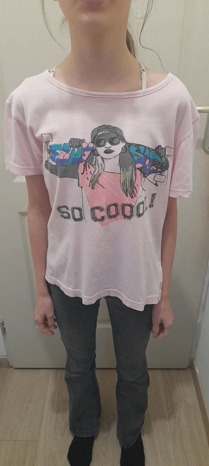 Tee-shirt fille 14 ans