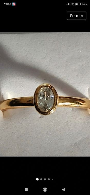 Bague solitaire