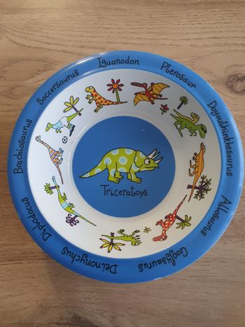 Bol bébé motif dinausore