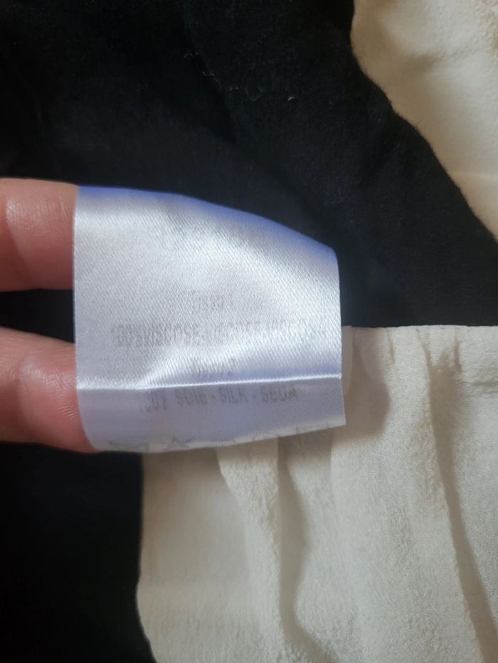 Robe Sandro en 100% soie taille 38 - photo numéro 4