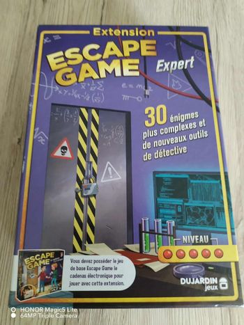 Jeu de société : Escape Game - Extension - Expert