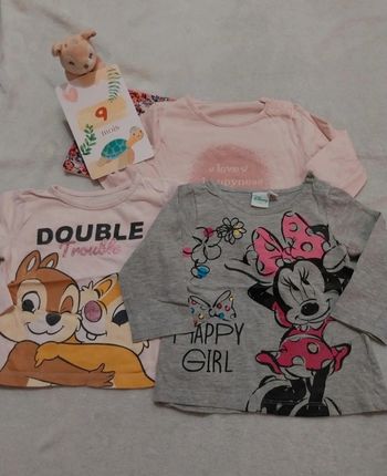 Lot de 3 t-shirt 9 mois 
