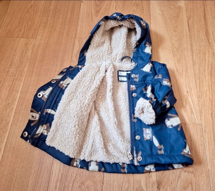 Imperméable bleu loutres - photo numéro 4