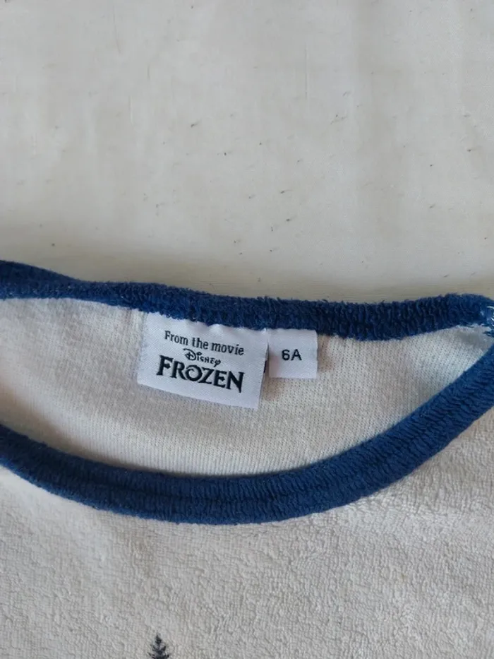 Haut de pyjama fille 6 ans - photo numéro 3