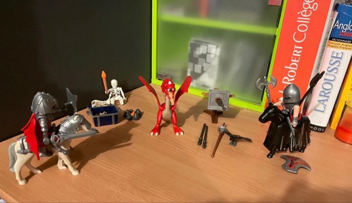 Lot Calendrier de l’Avent « Chevalier des dragons » Playmobil n°4160